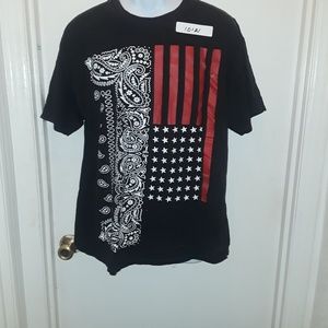Locked and loaded flag t-shirts
